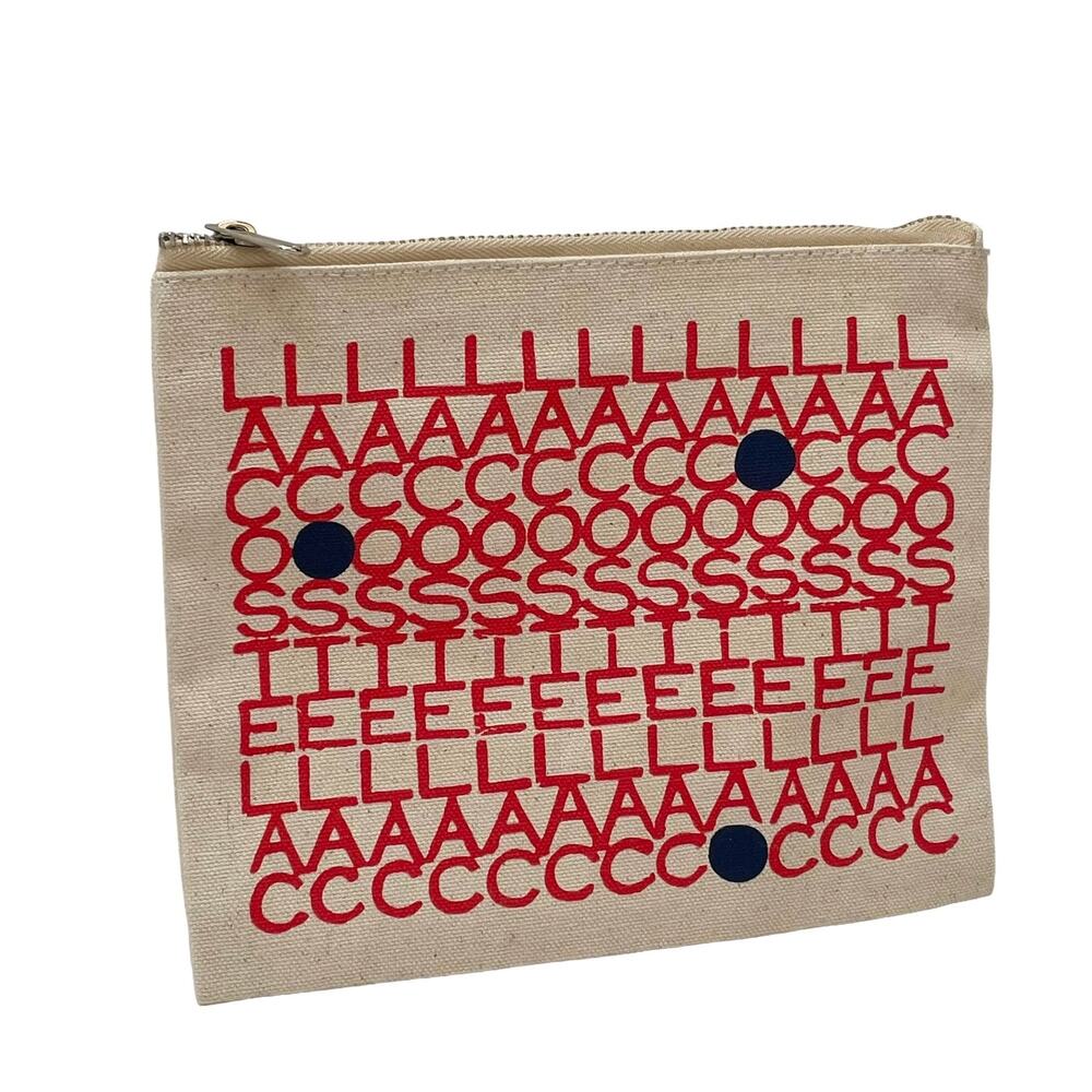 Lacoste Canvas Cosmetic Pouch